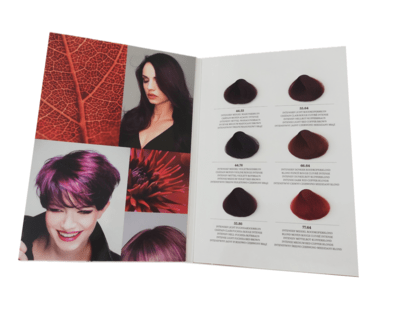 Vzorkovník farieb  RED