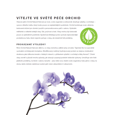 ARTISTIQUE BROCHURE ORCHID CZ