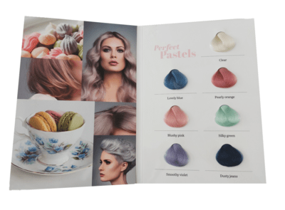 Vzorkovník farieb PASTELS