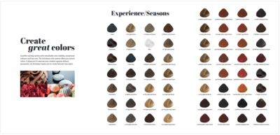 Vzorkovník farieb GREY