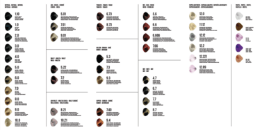 NVNT professzionális festék  6.7 Dark matt blond