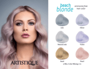 Vzorkovník farieb BEACH BLONDE