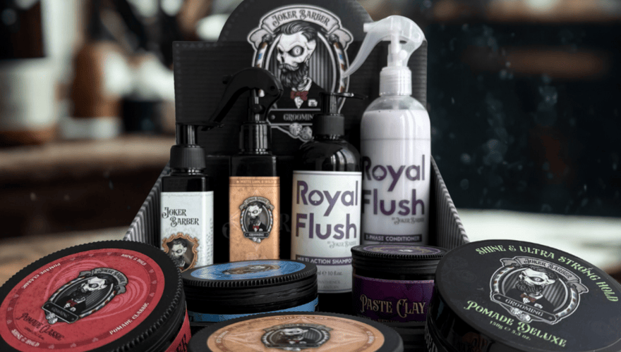 JOKER BARBER: Luxusní barber kosmetika inspirovaná Las Vegas