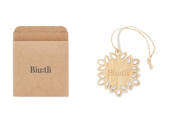 Set drevených vianočný ozdôb Biutli