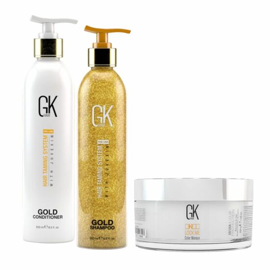 GK Hair GOLD šampón + kondicionér + DARČEK
