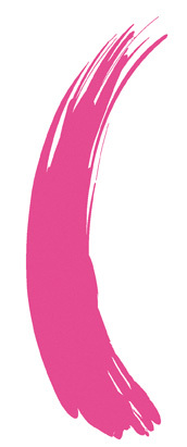 Play Up Color Hair Mascara - Pink